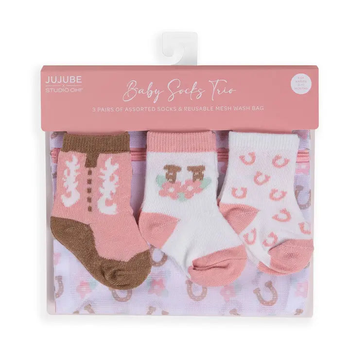Bloomin' Boot Baby Socks