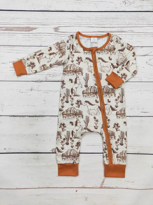 Western Baby Bamboo Sleeper