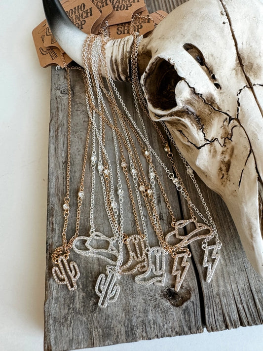 Dainty Western Necklace