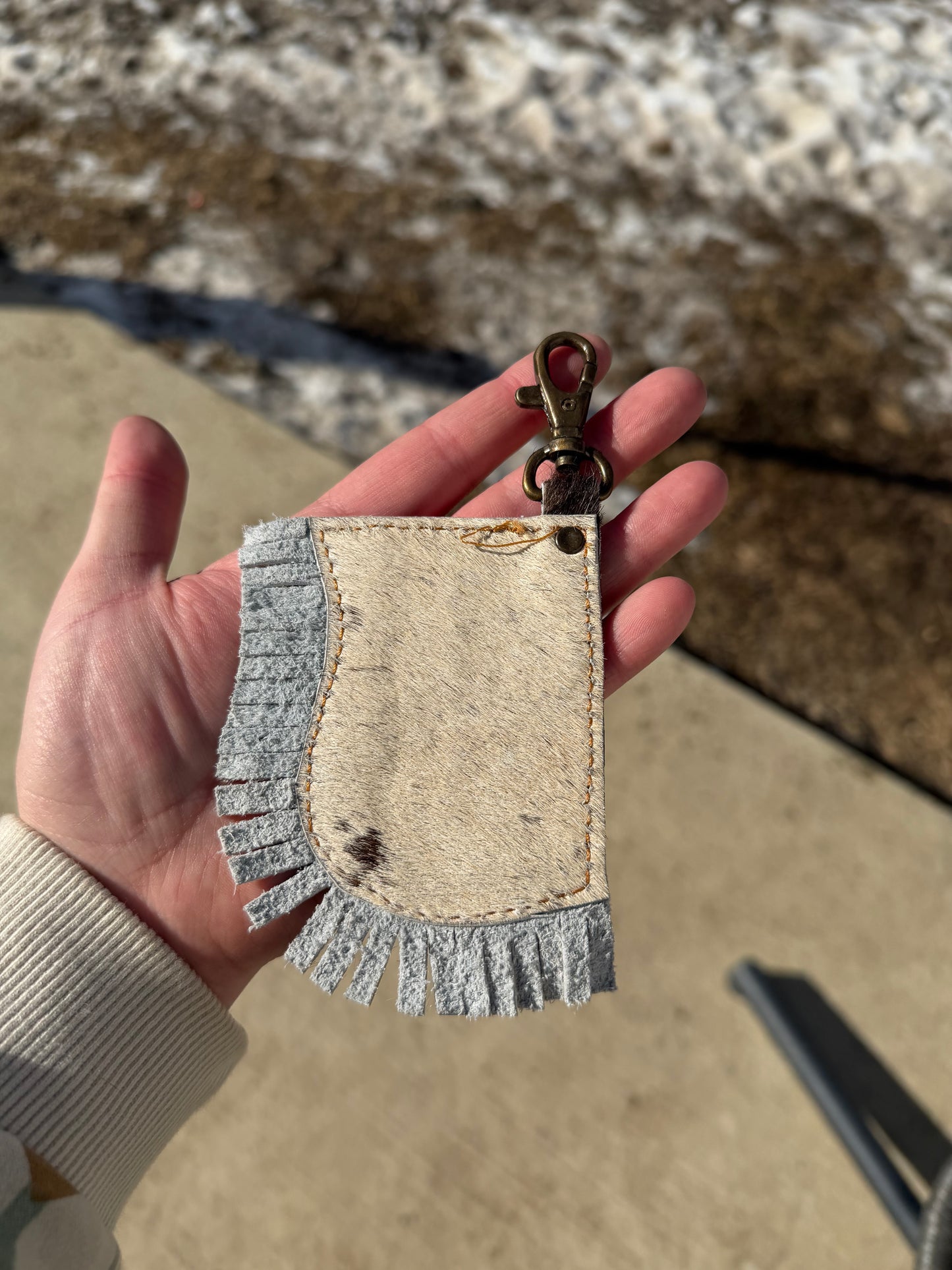 Sunflower Chap Keychain