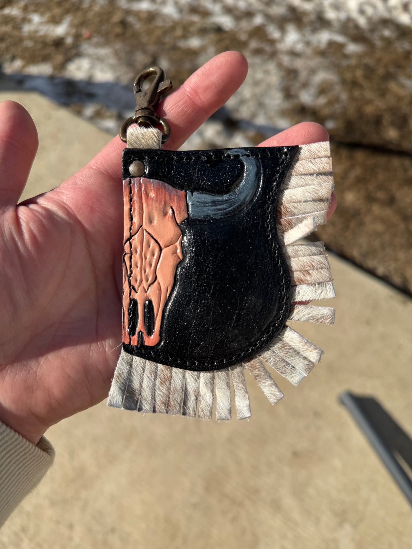 Skull Chap Keychain