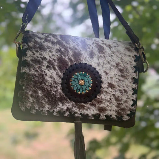 Suede Tumbleweed Purse